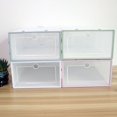 thumbnail image 3 of Transparent Plastic Shoes Storage Box Drawer Box Shoes Storage Case Home Organizer Sneaker Organization Cabinet, 3 of 6
