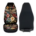 thumbnail image 6 of XYZCANDO Car Seat Covers Dragonfly Bloom 2 Pack Front Seat Cover Comfortable Truck Van SUV Elastic Non-Slip Car Front Seat Covers, 6 of 10
