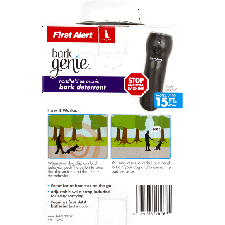 First alert sales dog bark