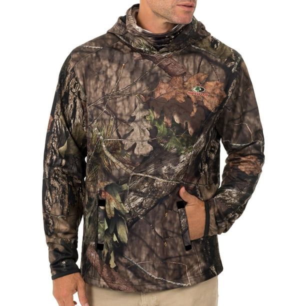 hoodie with built in neck gaiter