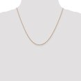 thumbnail image 2 of 14k Rose Gold 20 Inch 1.10mm Ropa Chain Necklace Pendant Charm, 2 of 9