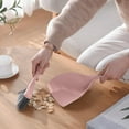 thumbnail image 4 of WREESH Small Dustpan Set Mini Small Dustpan Desktop Cleaning Plastic Garbage Shovel Sweep Hair Clearance, 4 of 5