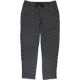 thumbnail image 1 of Ralph Lauren Womens Dot Casual Lounge Pantalones, Negro, 4, 1 of 2