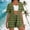 Army Green-N, variant on Women'S Summer Outfits Short Sleeve Print Cardigan Shirt and Short Set,2 Piece Sets for Women Light Blue-CC XXL(XXL)