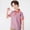 Pink, variant on Boys Polo Shirts Casual Soft Toddler Fashion Shirt Loose Breathable Summer Daily Wear Light Green Size 7-8 Years
