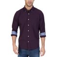 thumbnail image 1 of Nautica Mens Gingham Button Up Shirt, Rojo, XX-Large, 1 of 1