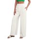 thumbnail image 1 of Pantalones casuales de cintura alta para mujer - Cintura elástica, corte holgado - Tejido suave y elástico para viajar, estar en casa o salir, para todas las estaciones, 1 of 4