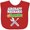 Red, variant on Inktastic Aircraft Mechanic in Training Future Occupation Boys or Girls Baby Bib