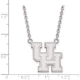 thumbnail image 2 of Sterling Silver S. Rh-P Logoart University Of Houston Large Pendant With Necklace (18 X 19) Made In United States ss012uho-18, 2 of 5