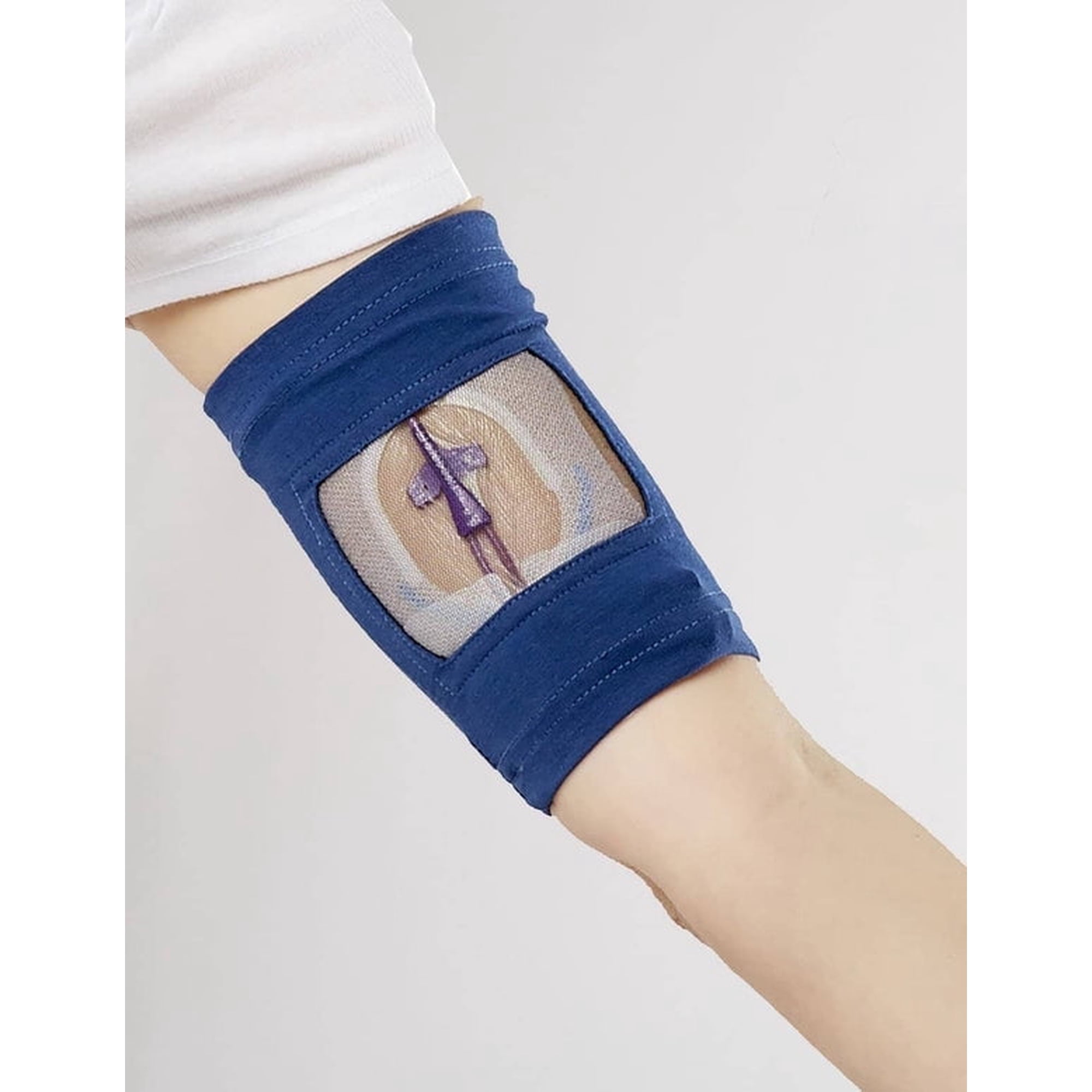 Care+Wear PICC Line Cover - Ultra Soft Cover with Mesh Window For Visibility