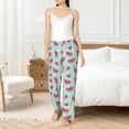 thumbnail image 6 of Lsque Watermelon Print Women's Pajama Pants, Lounge Pant - Comfortable Home Wear,Elastic Waistband, Stylish Design-Large, 6 of 9