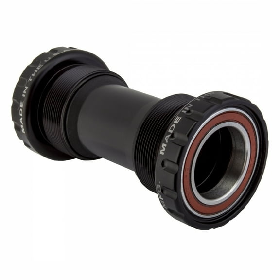 Wheels Manufacturing Shimano MTB Bottom Bracket Angular Contact Bearings Black