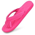 thumbnail image 3 of Pretty Pedi, Pedicure Sandal for Foot Wellness, Fuchsia, 3 of 5