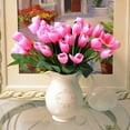 thumbnail image 4 of Cheers.US Artificial Flowers 7 Colors Faux Tulip Real Touch Tulips for Spring Wreath Wedding Bouquet Centerpiece Floral Arrangement Cemetery Table Decor, 4 of 4