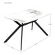 thumbnail image 5 of Mesa Comedor Houzer 4 Pers Marmol Granito Lujo Premium 120x80x74, 5 of 5