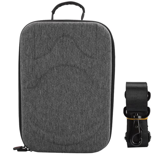Bolsa de almacenamiento portátil Estuche de transporte con correa para el hombro para auriculares Oculus Quest VR Gris