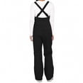 thumbnail image 4 of Snow Bibs Women Insulated Waterproof Bib Overalls Snowboarding Athletic Pants Color Black Size M, 4 of 8