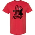 thumbnail image 3 of Inktastic Hunting Girls Hunt Too Only Prettier with Doe and Arrow T-Shirt, 3 of 5