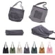 thumbnail image 3 of Qarigey Bolso de hombro para mujer, bolso de mano reutilizable de pana para compras, bolso sencillo Bolsas de mensajero y de hombro Schwarz Qarigey AP010441-03, 3 of 6