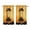 Tropica, variant on 2 Pack Tropical Palm Tree Sunset Kitchen Curtains 27.5Wx39L Inch, Semi-Sheer Rod Pocket Tier Curtains, Vibrant Hawaiian Beach Sunset Window Panels for Farmhouse Decor