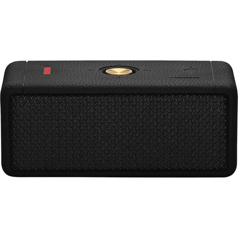 Marshall Emberton II BT Portable Speaker - Black/Brass, 30+ Marshall Emberton II BT Portable Speaker - Black/Brass, 30+