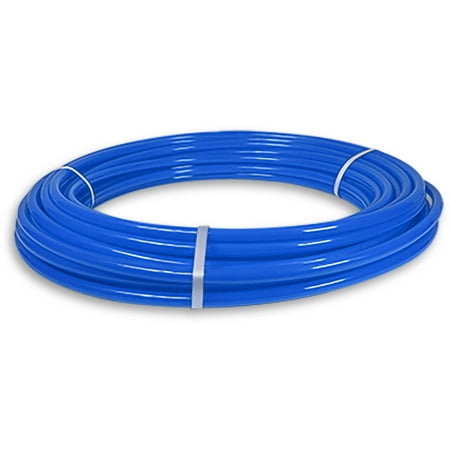 Blue Tubing - Pexflow PFW-B12100 Pex Tubing, Potable Water Blue, 1/2
