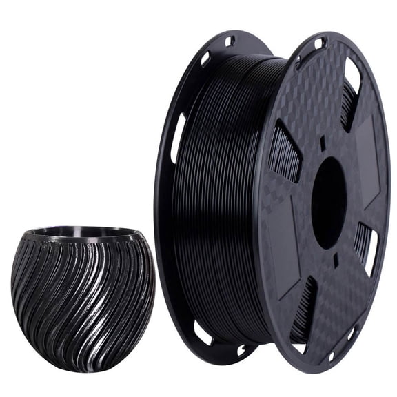 CC3D PETG Filament Black 1KG 1.75mm 3D Printer Filament FDM 3D Printing Materials PETG Black