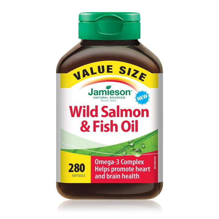 Jamieson Omega3 Complex Wild Salmon & Fish Oils Walmart Canada