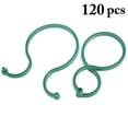 thumbnail image 2 of Coofit 120PCS Plant Support Clip 8-Shape Plastic Garden Support Clip Garden Vine Clip, 2 of 8