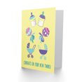 thumbnail image 2 of Baby Twins Congratulations Greeting Card Plus Envelope Blank inside, 2 of 3