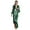 Green, variant on CAIXIA Mother Of The Bride Dresses Elegant Sparkling Sequin Long Sleeve Slit Dress For Women Fall Winter Loose Fit Comfortable Party And Daily Wear