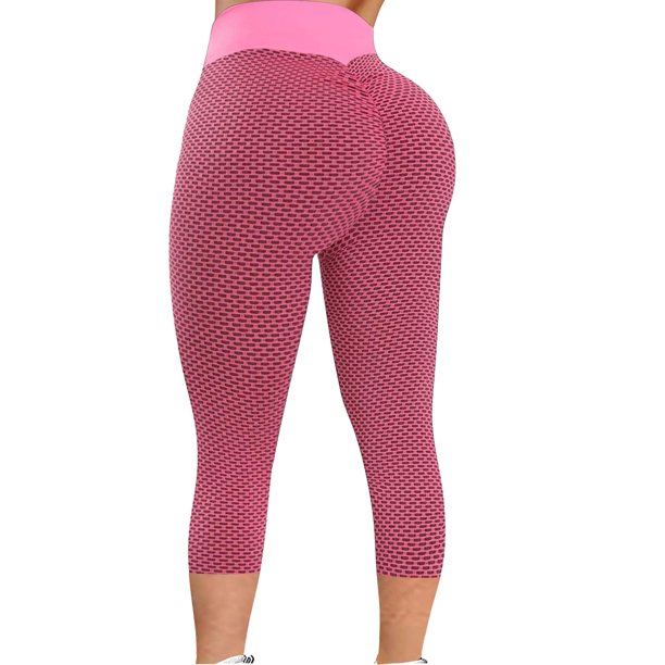 Puntoco - Leggings elásticos para mujer, para yoga, fitness, correr, gimnasio, pantalones recortados, pantalones activos Puntoco Puntoco-4922