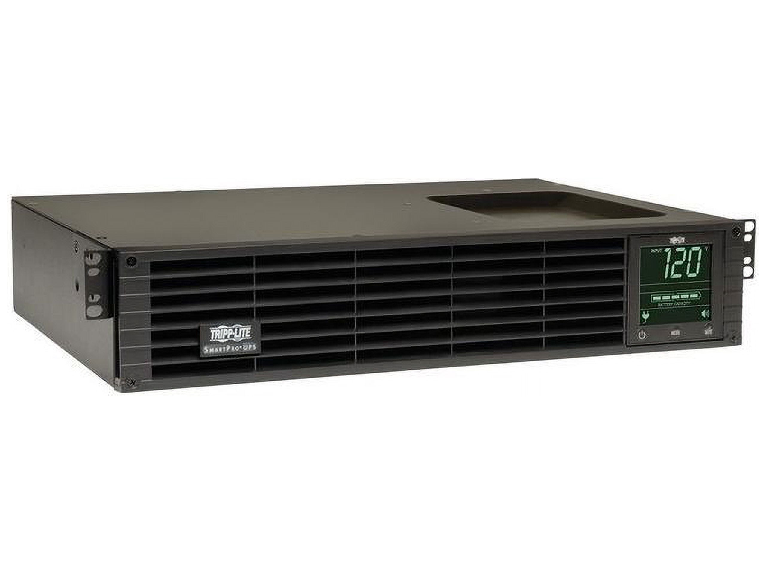 Tripp Lite UPS Smart 1000VA 900W 120V LCD USB DB9 Ext Run SMART1000RMX2UN
