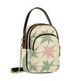thumbnail image 7 of FORMRS Crossbody Bag for Women Shoulder Cell Phone Purse with Zipper, Pink and Green Geometric, 7 of 7