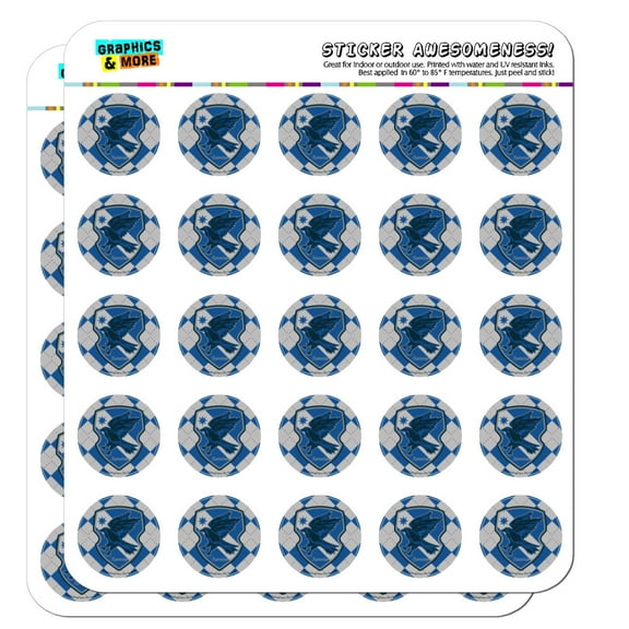 Harry Potter Ravenclaw Plaid Sigil Planner Calendar Scrapbooking Crafting Stickers