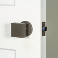 thumbnail image 2 of Viaggio Cloqad_Prv_238 Circolo Solid Brass Privacy Door Knob Set - MultiColor, 2 of 7