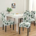 thumbnail image 2 of Rustic Butterfly Bloom Botanical Floral Dining Chair Covers Set of 4 Washable Polyester Stretch Slipcovers Removable Protector for Modern Dining Room, 2 of 7