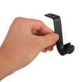 thumbnail image 2 of 1 Set Metal Curtain Rod Bracket Support for Single Curtain Rods, Outside Mount Blinds, Curtain Rod Holder Hardware, 2 of 6