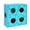 Water cube blue, variant on AOOOWER Cats Teaser Auto Rotating Chew Resistant Automatic Play and Exercise Game