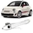 thumbnail image 2 of Right Driver Side Chrome Outer Door Handle 735592012 Fits For Fiat 500 Offside, 2 of 13