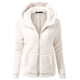thumbnail image 1 of Puntoco Abrigo de suéter con capucha para mujer Abrigo de invierno cálido de lana con cremallera Abrigo de algodón Outwear Whxl Puntoco Puntoco-4900, 1 of 7