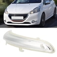 thumbnail image 1 of Indicator Light Cover, Clear Lens Side Mirror Indicator Turn  Light Cover Housing Replacement for 208 2012-2017, 1 of 7