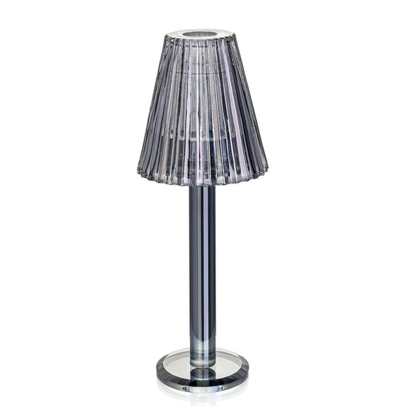 Aria Home Modern Crystal Candle Holder Single Glass Table Decor Living Room Home Accent