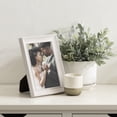 thumbnail image 2 of DesignOvation Nikolai 5" x 7" White Picture Frame, 2 of 10