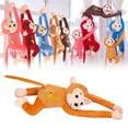 thumbnail image 1 of HUASHENG Jouet en Peluche Singe Poupée Singe Mignon Singe à Longs Bras Singe Anti-Collision Oreiller Singe Singe de Rideau, 1 of 5