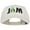 Putty, variant on Jamaica JAM Flag Embroidered Low Profile Cap - Olive OSFM