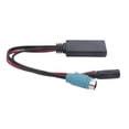 thumbnail image 4 of Adaptador manos audio coche Bluetooth inalámbrico Radio AUX Cable micrófono manos libres adaptador apto para Alpine KCE-236B/CDA-9852/E Unbranded 1610210034411, 4 of 8