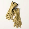 thumbnail image 4 of Women's Gloves Mittens Women Autumn Winter Solid Color Padded Wool Knit Warm Gloves, Women's Accessories Gloves Mittens, 4 of 5