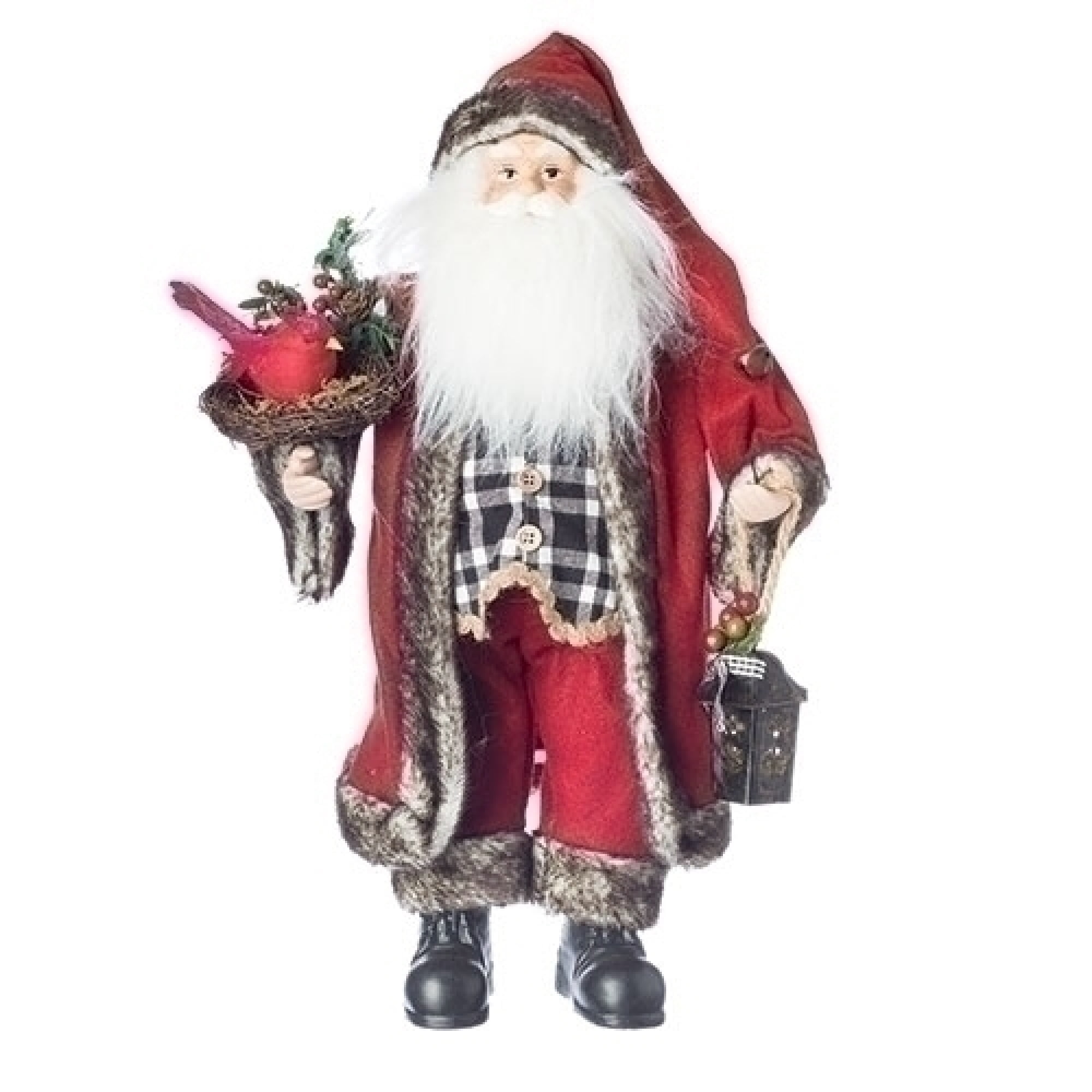 black santa nutcracker