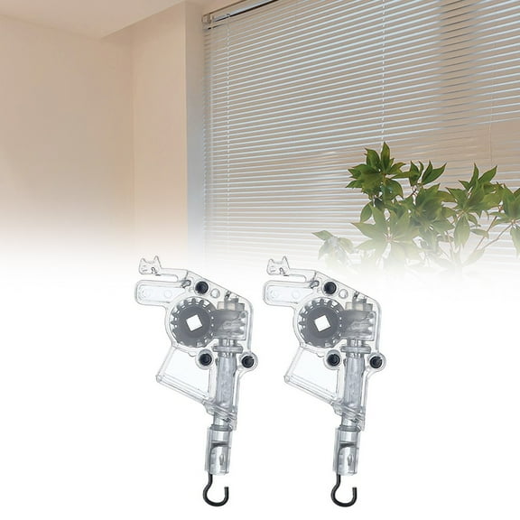 Venetian Blinds Tilt Mechanism,2 Piece D-Shaped Gear Connector Set for Blind Repair and Replacement